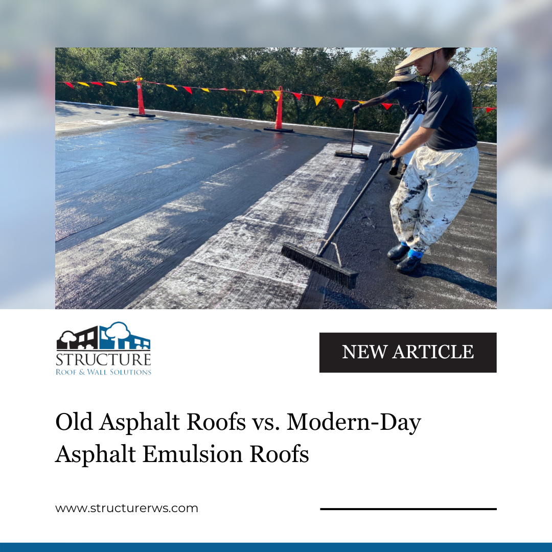 Old Asphalt Roofs vs. Modern-Day Asphalt Emulsion Roofs