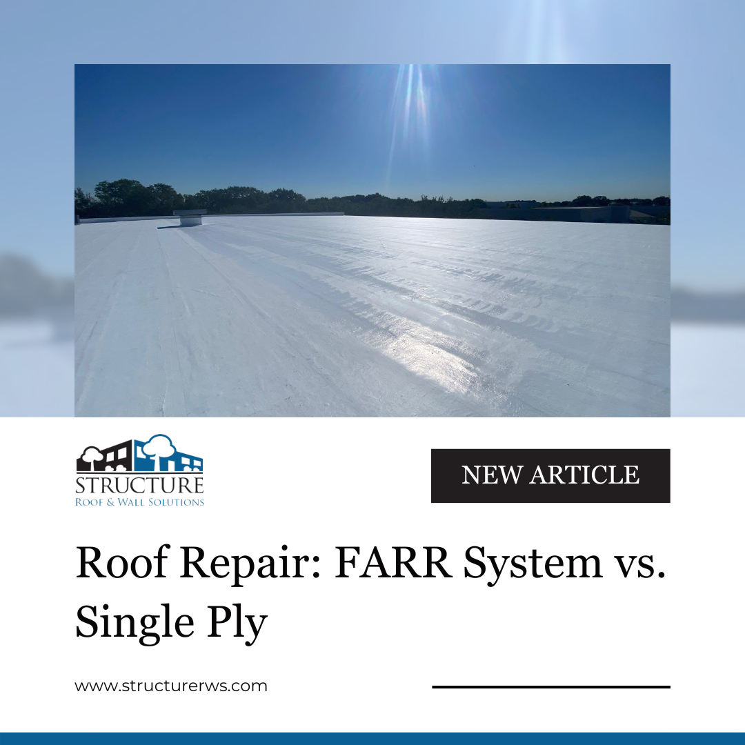 Roof Repair: FARR System vs. Single Ply